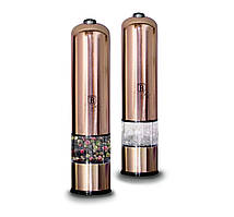 Набір електричних млинів для солі та перцю Berlinger Haus Metallic Line Rose Gold Edition (BH-1905)
