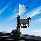 Тримач Hoco Gamble gravity linkage Car holder H67 (center console) |4.5-7"| чорний, фото 5
