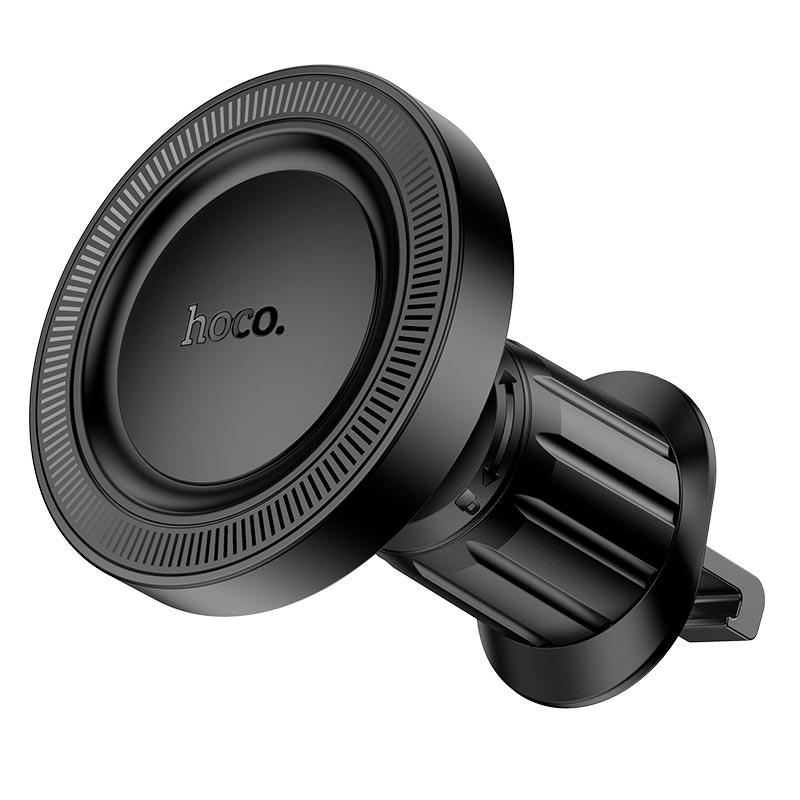Тримач HOCO Show ring magnetic Car holder H56 (air outlet) |4.5-7"| чорний