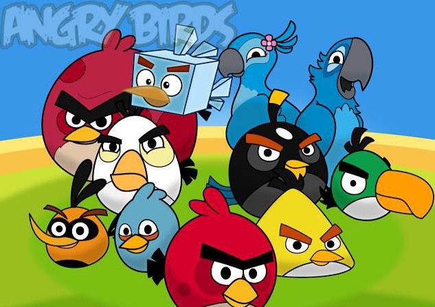 Вафельна картинка Angry Birds/Злі пташки 2 - фото 1 - id-p1718603002
