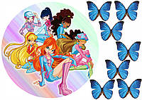 Вафельна картинка Вінкс 2