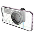 Тримач HOCO Show ring magnetic Car holder H58 (multi-scene) |4.5-7"| чорний, фото 3