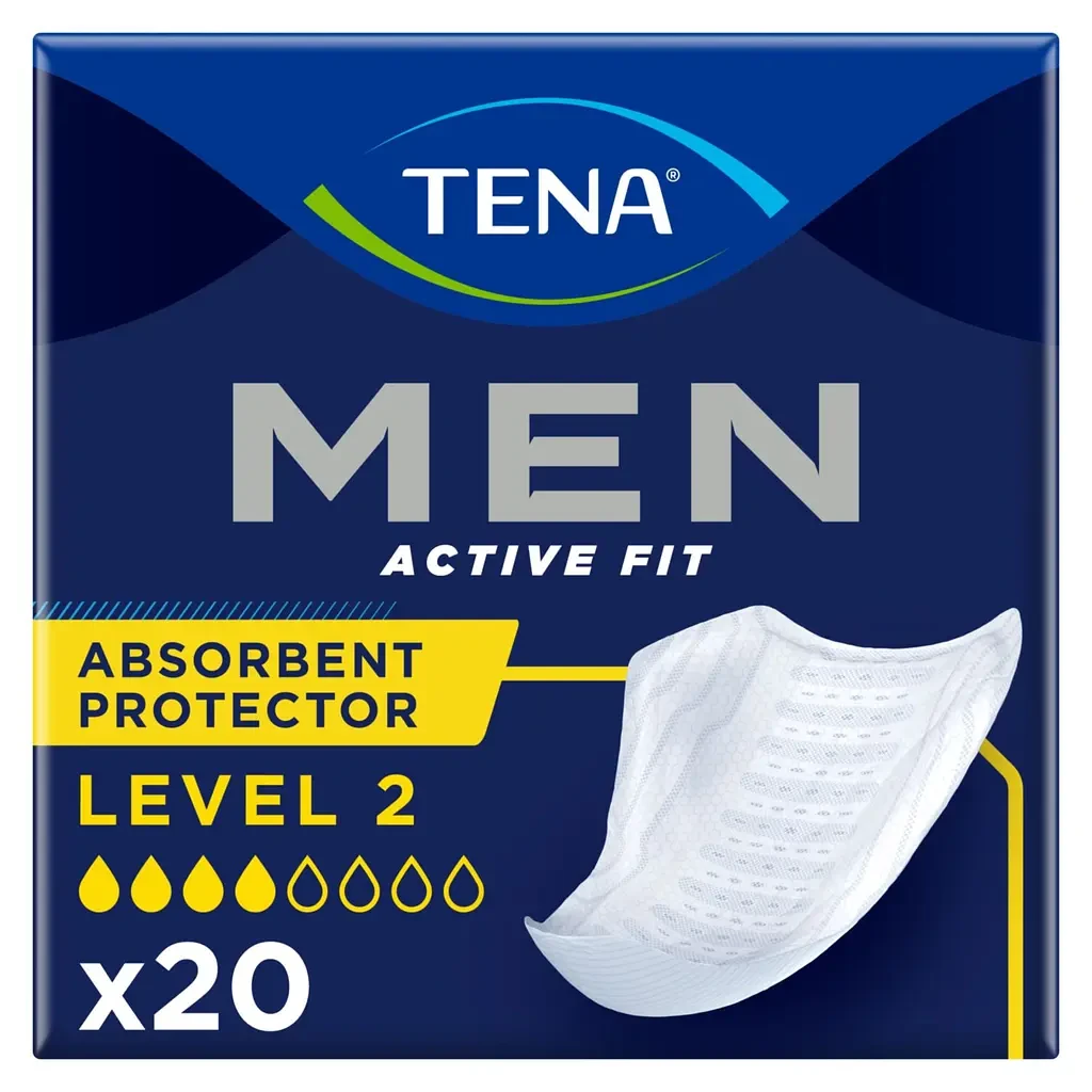 Урологічні прокладки для чоловіків Tena Men Active Fit Level 2, 20 шт., фото 1