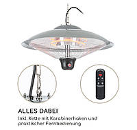 Стельовий нагрівач для патіо Blumfeldt Heizsporn до 40 м2