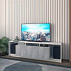 Стінка у вітальню Doros U1 160х38х48 см Білий/Бетон (DRS-011409)