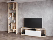 Стінка у вітальню Doros U1 160х38х48 см Дуб сонома/Білий (DRS-011410)