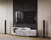 Стінка у вітальню Doros U2 160х38х48 см Білий/Бетон (DRS-011412)