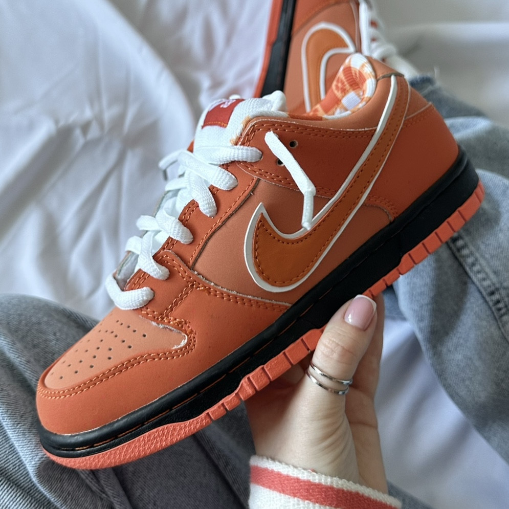 Nike Dunk Concepts X Orange Lobster, фото 1