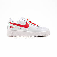Nike Air Force 1 x Supreme White Red