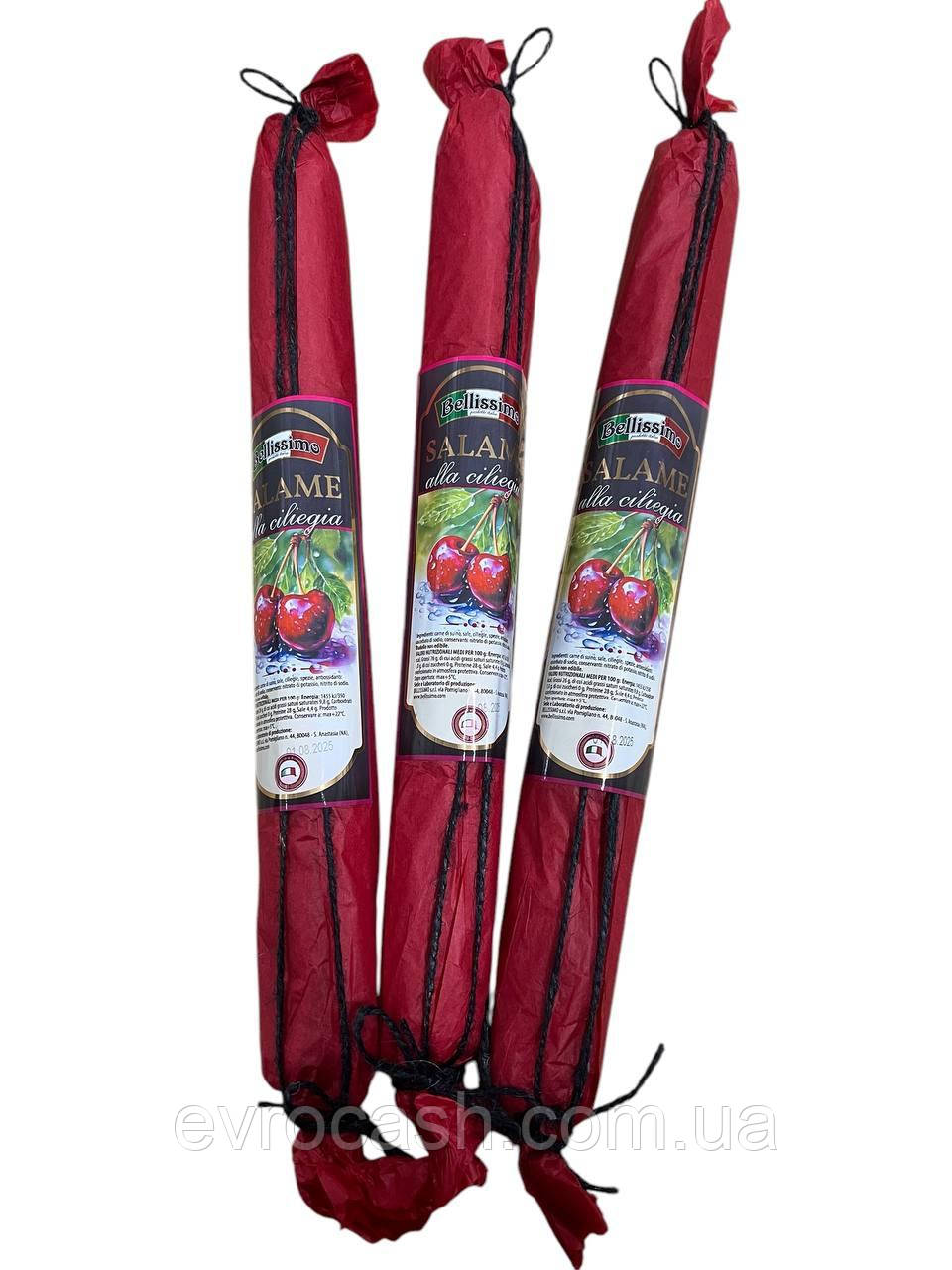 Салямі Bellissimo з вишнею 300-350 гр, фото 1