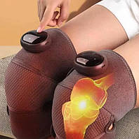 Інфрачервоний вібраційний масажер-грілка на коліно/ плеча/ лікоть 2в1 для полегшення болю та набряків суглобів