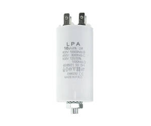 Конденсатор CBB60 16 мкФ 450V с клемами и креплением для мотора