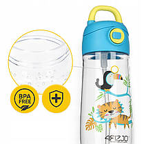 Пляшка для води дитяча 4FIZJO 550 мл Mix (P-5905973403702), фото 5