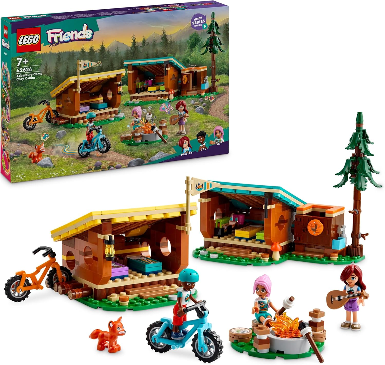 Лего Френдс Спортивний табір затишні будиночки Lego Friends 42624