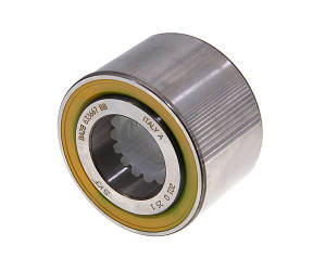 Подшипник SKF BA2B 633667 BB двухрядный для Indesit, Whirlpool C00026298 / C00255119 - запчасть для стиральной машины.