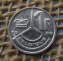 1 франк 1989 року. Бельгiя