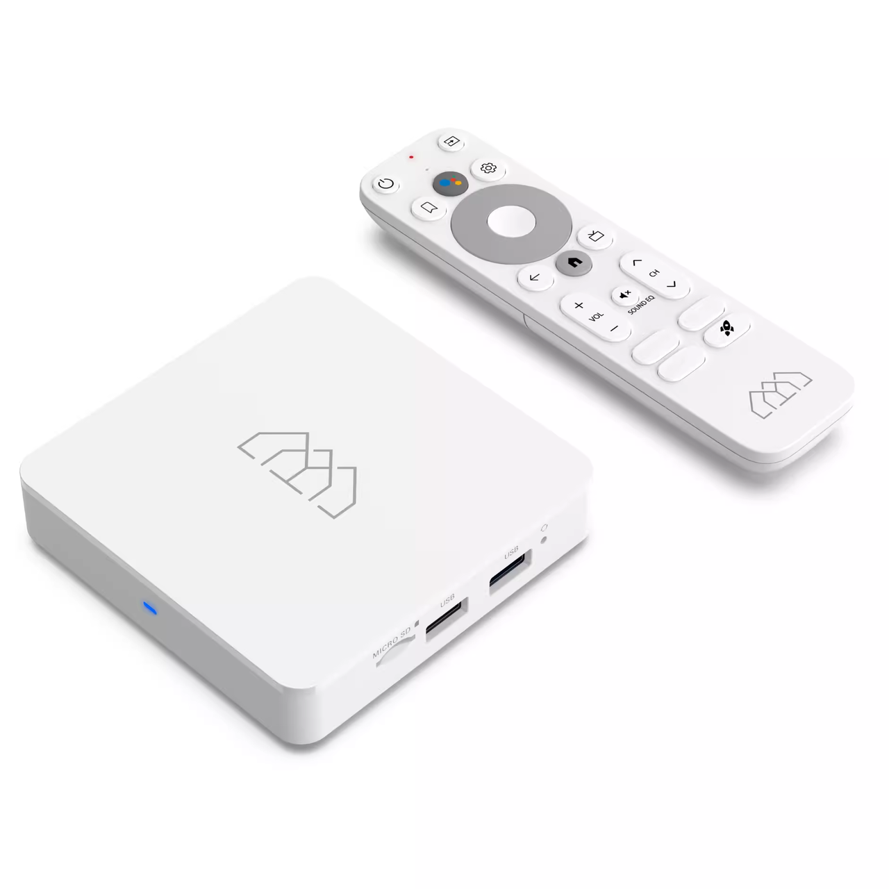 Смарт ТВ Приставка HOMATICS Box R Lite 4K 2/32 ГБ Android TV 11 Google & Netflix (з налаштуваннями)