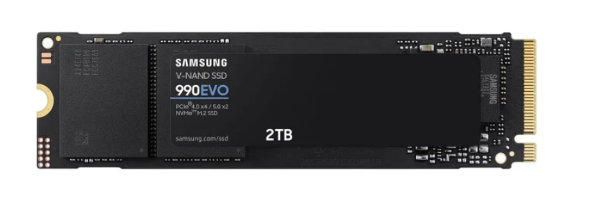 SSD накопичувач Samsung 2TB M.2 PCIe Gen5 NVMe 990 Evo (MZ-V9E2T0BW)
