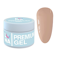 Гель для нарощування Luna Premium Gel 25 абрикосовий беж 15 мл