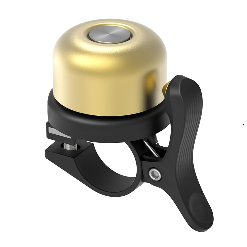 Дзвінок на велосипед з місцем для AirTag Bicycle Bell, Yellow, фото 1