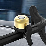 Дзвінок на велосипед з місцем для AirTag Bicycle Bell, Yellow, фото 5