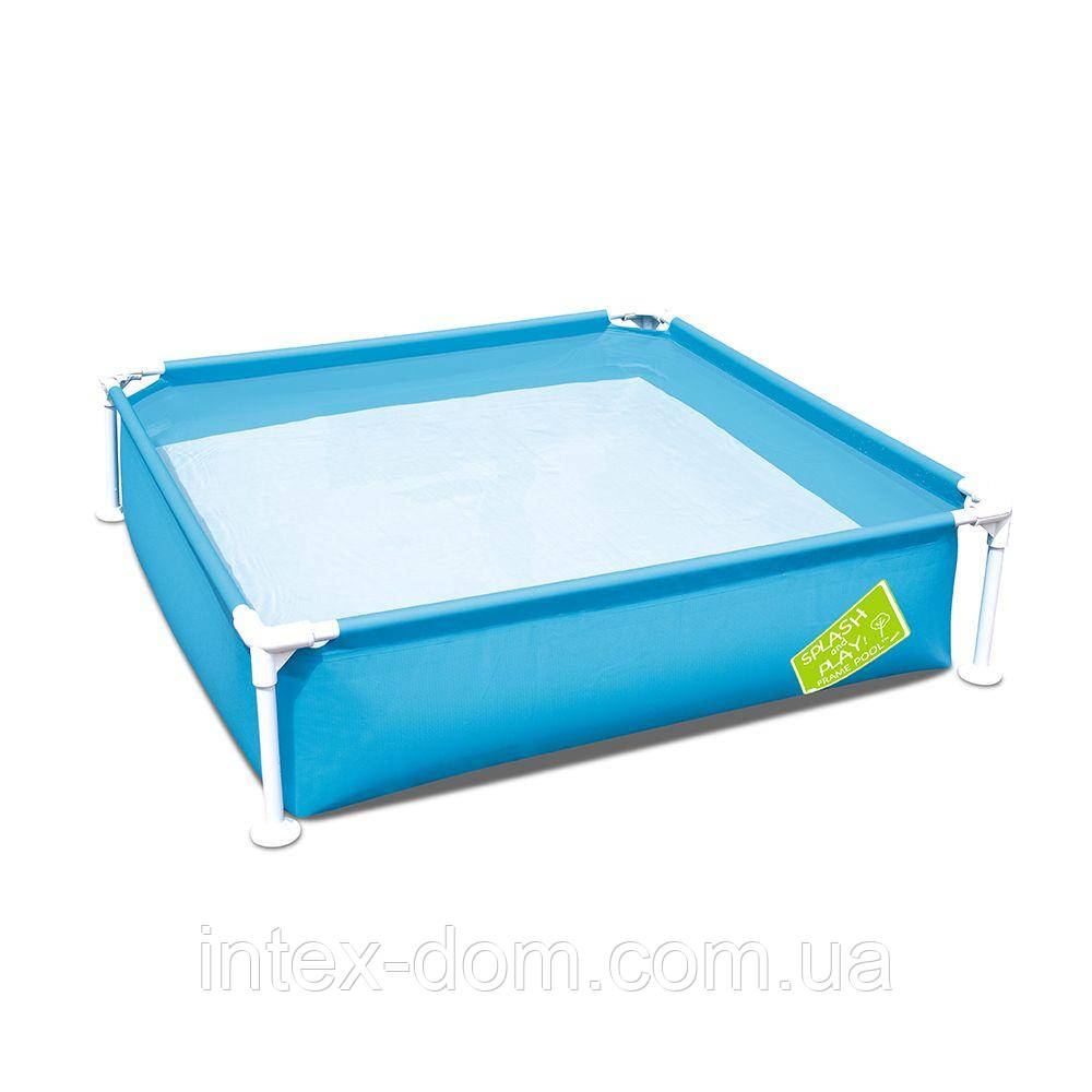 Каркасний басейн Bestway 56217 (122x122x30,5 см)