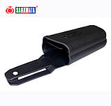 Сумка для садового інструменту Sagawata, 240 мм, чорна, з гуми, 2 відділення, фото 2