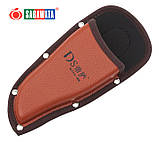 Сумка для садового інструменту Sagawata, 215 мм, коричнева, зі штучної шкіри, фото 2