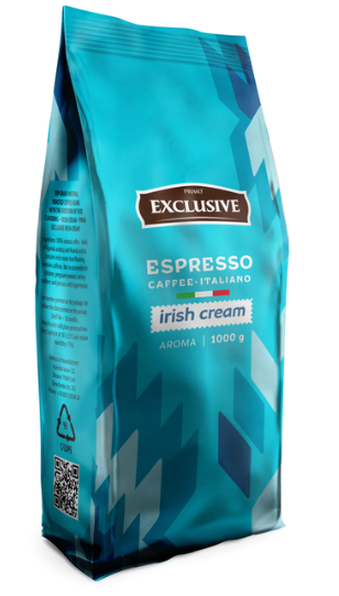 Кава в зернах Primo Exclusive Irish Cream 1 кг 4820246610032