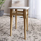 Табурет на кухню Маямі кромка ПВХ 0,45 мм Бетон Style (LION-041248)