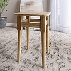 2 табурети на кухню Маямі кромка ПВХ 2 мм Дуб Аппалачі (LION-041251)