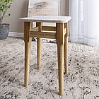 Табурет на кухню Маямі кромка ПВХ 0,45 мм Самоа димчастий (LION-041258)