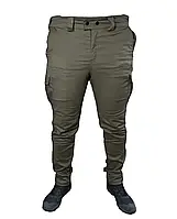 Тактичні штани 505 SQUARE Olive , тактичні міцні бойові зелені штани для військових літо/весна