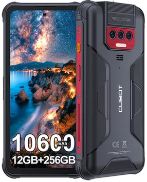 Смартфон Cubot KingKong 8 Red 6/256 GB 4G LTE NFC 10600mAh 6.5" ліхтарик 5000 Lm + подарунок