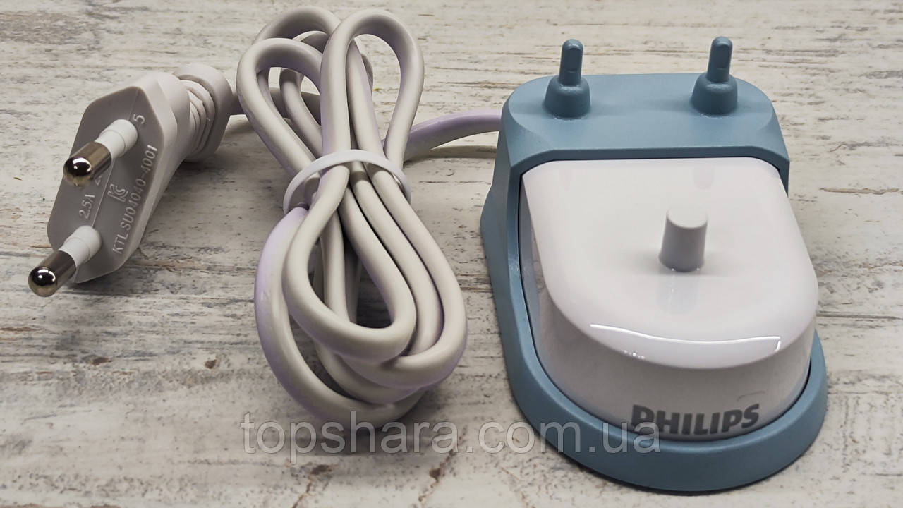 Зарядна станція та тримач насадки для зубної щітки Philips Sonicare CP0541, HX6100, фото 1