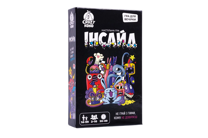 Гра настільна розважальна. Інсайд VT5903-03 Vladi Toys