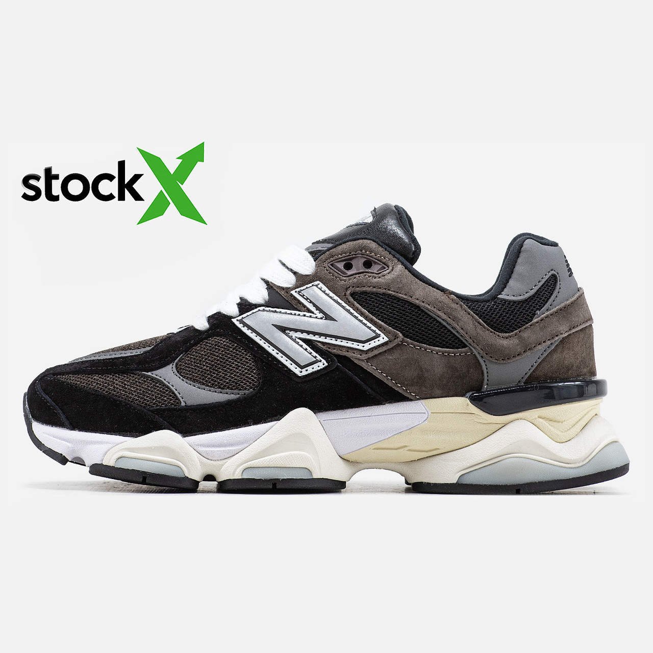 0826 New Balance 9060 Black/Browm 39, фото 1