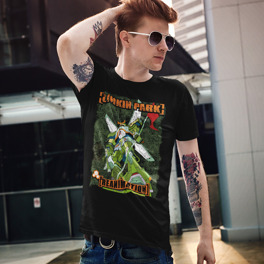 Футболка унісекс Linkin Park (Reanimation) XS чорний, фото 1