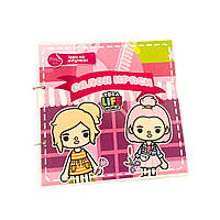 Альбом на липучках Lipoland Toka Boka Салон фарба 21x21 см (LP1266SQ)