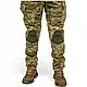 Штани тактичні 505 SQUARE з наколінниками ММ14, бойові камуфляжні штани для військових піксель літо весна - фото 3 - id-p2544283657