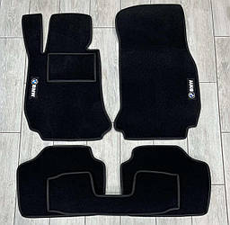 Ворсові килимки в салон для BMW 3 Series F30 2011-2018 / БМВ Ф30 килимки ворсові