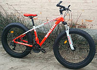 Фетбайк алюмінієвий 26/4.0 Kayot позашляховик з амортизатором, широкі колеса фетбайк