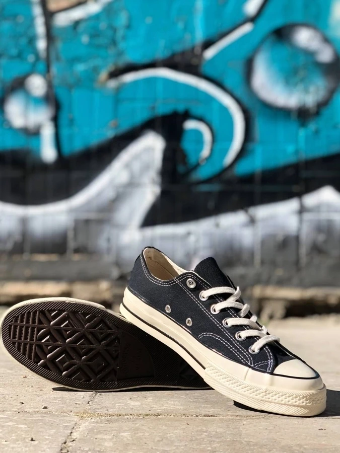 Converse Chuck 70 Classic Low-top Black, фото 1