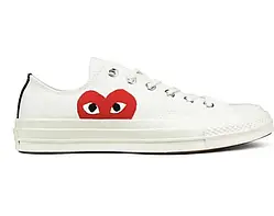 Converse x COMME des GARÇONS PLAY Low-top White