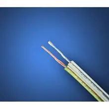 Кабель акустичний Sound Pro, Cu, 2х3.0 мм2, прозорий, 100 м (JY-6030-TC)