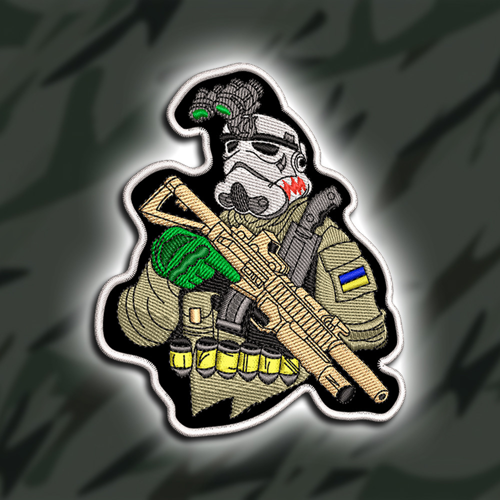 №451 Шеврон "ШТУРМОВИК" 10Х9СМ