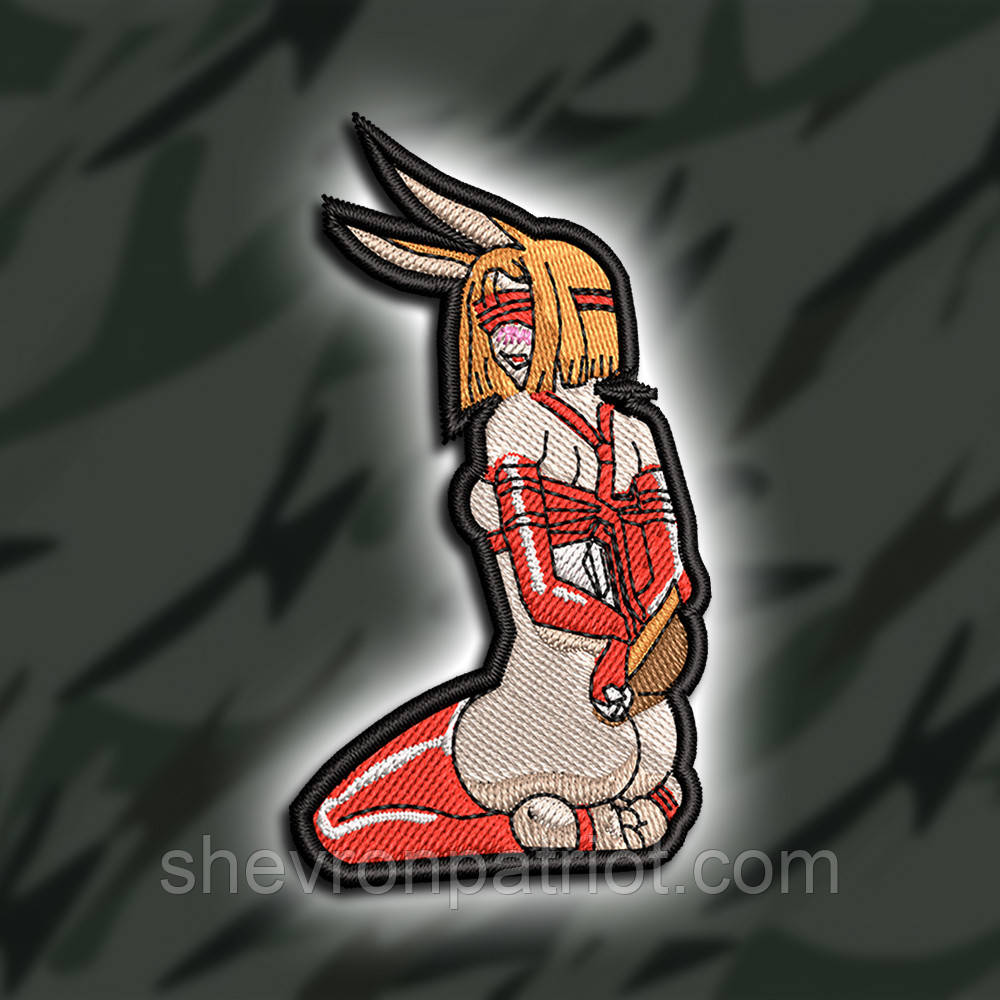 №452 Шеврон "ЗАЙКА" 8Х5СМ, фото 1