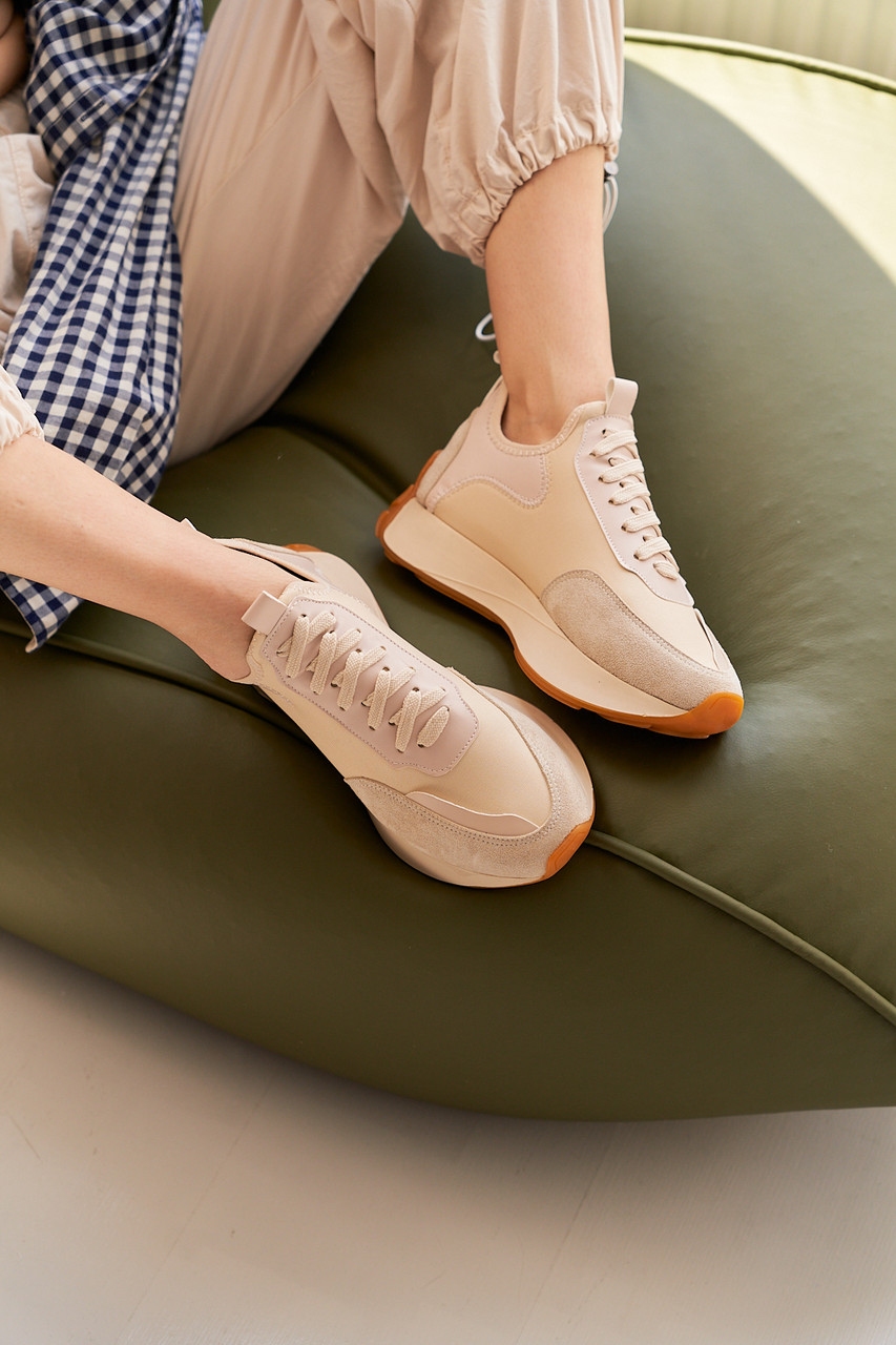 Кросівки Beige Textile, фото 1