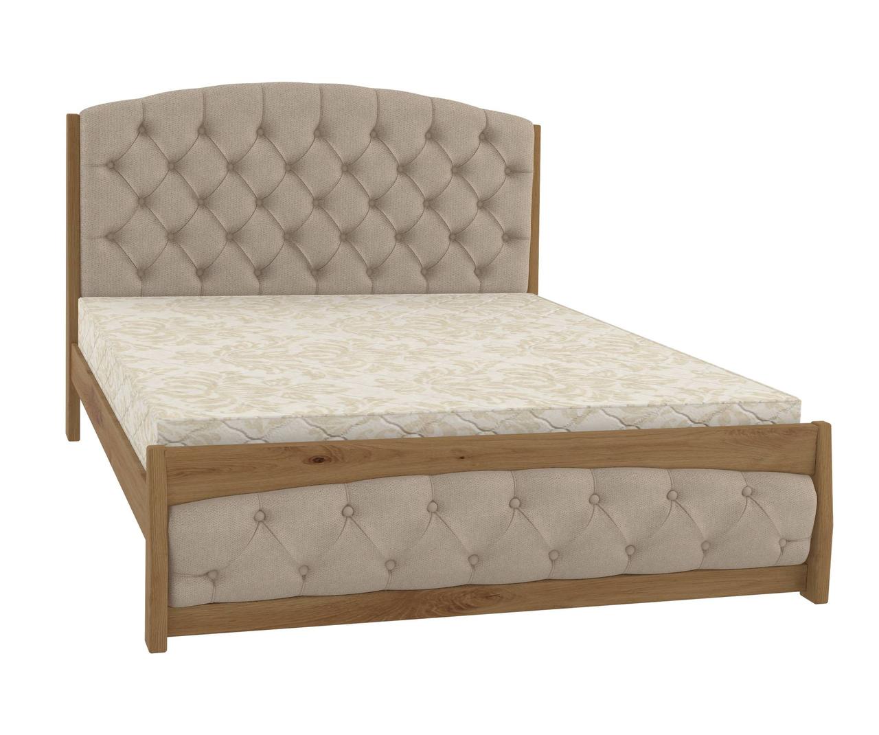 Полуторне ліжко Mebigrand Мехіко Горіх світлий + Аляска 23 120х190 см (DMBG-1332), фото 1