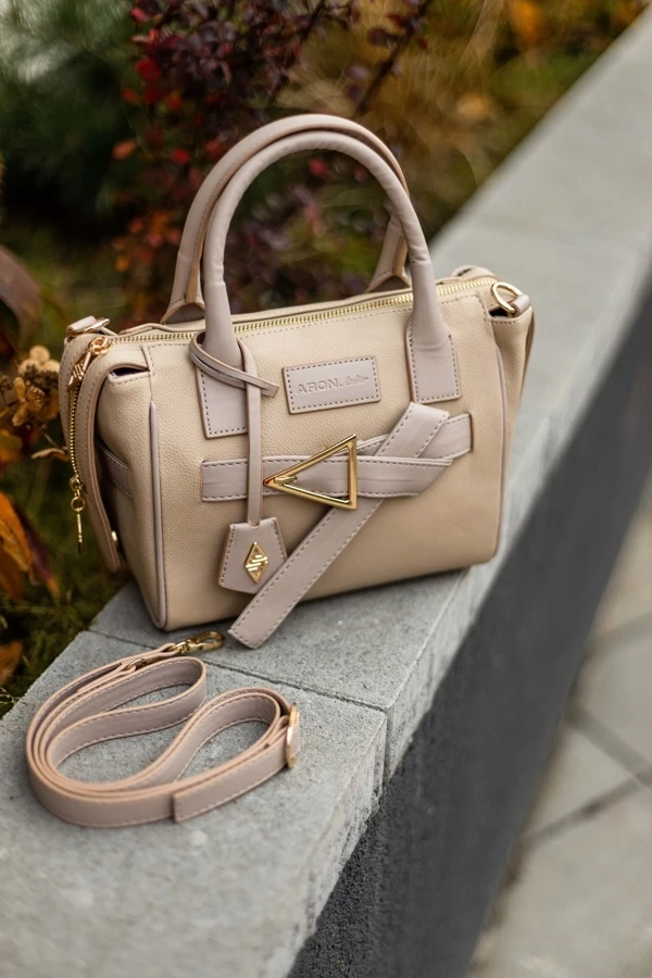 Сумка Aron бежева, фото 1